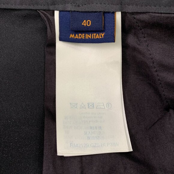 Louis Vuitton Black Cargo Pants With Zipper Pockets Mens - Picture 7 of 8